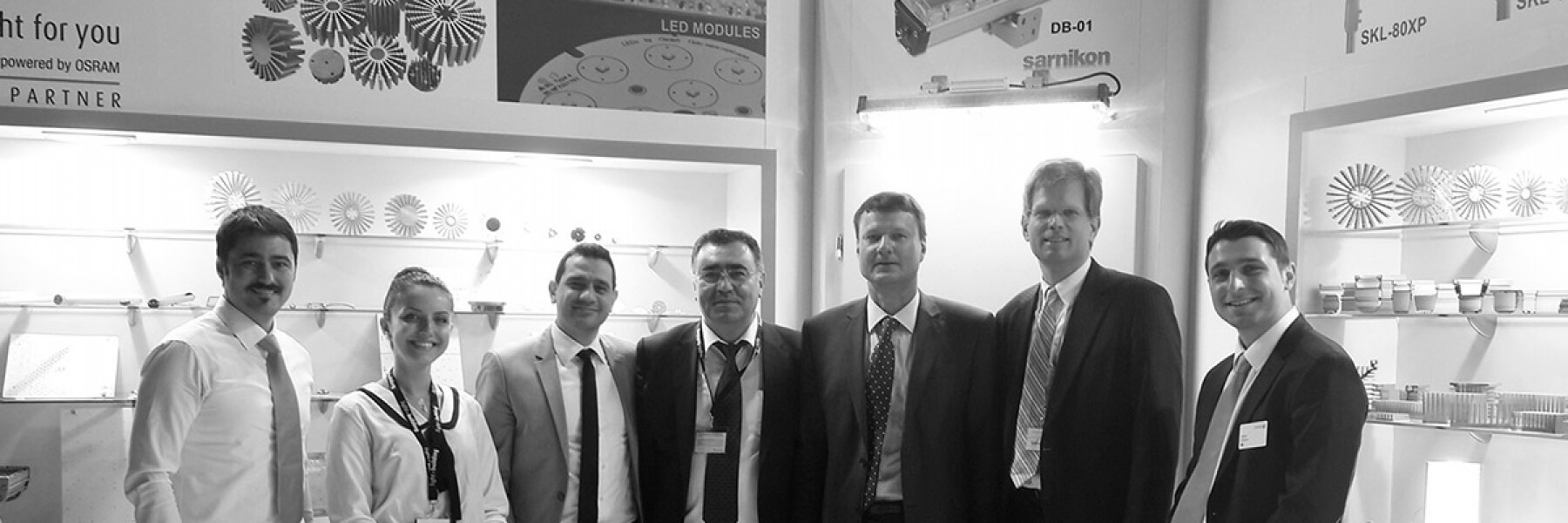 Osram CEO visited our booth